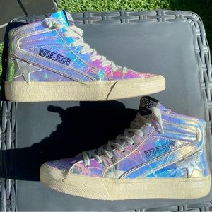 RARE!  Golden Goose Goldfish Slide High Top Sneaker, Size 36